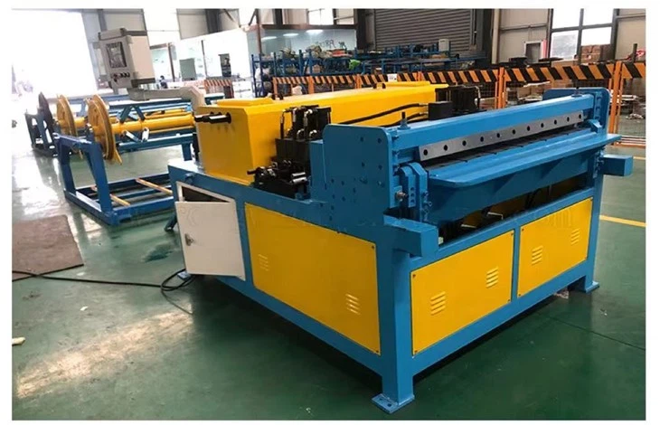 Duct Line Sheet Metal Industry Duct Making Machine