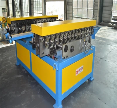 دستگاه ساخت مجرای هوا مستطیلی دستگاه شکل دهی فلنج دوبلکس TDF